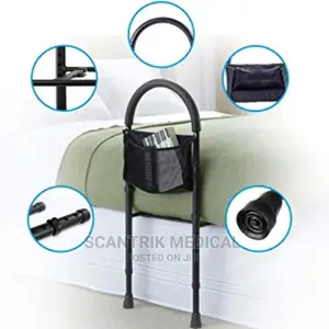Bed Side Hand Rail Pocket, Black