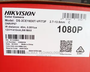 Hikvision Motorized Lens Bullet Camera