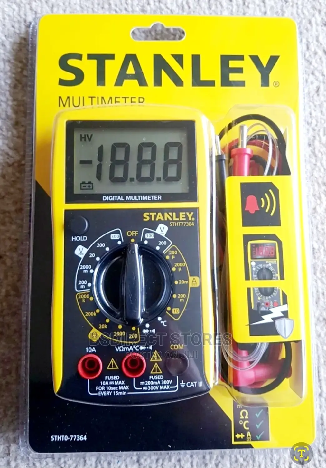 Stanley Intelli Tools AC/DC Digital Multi-Meter