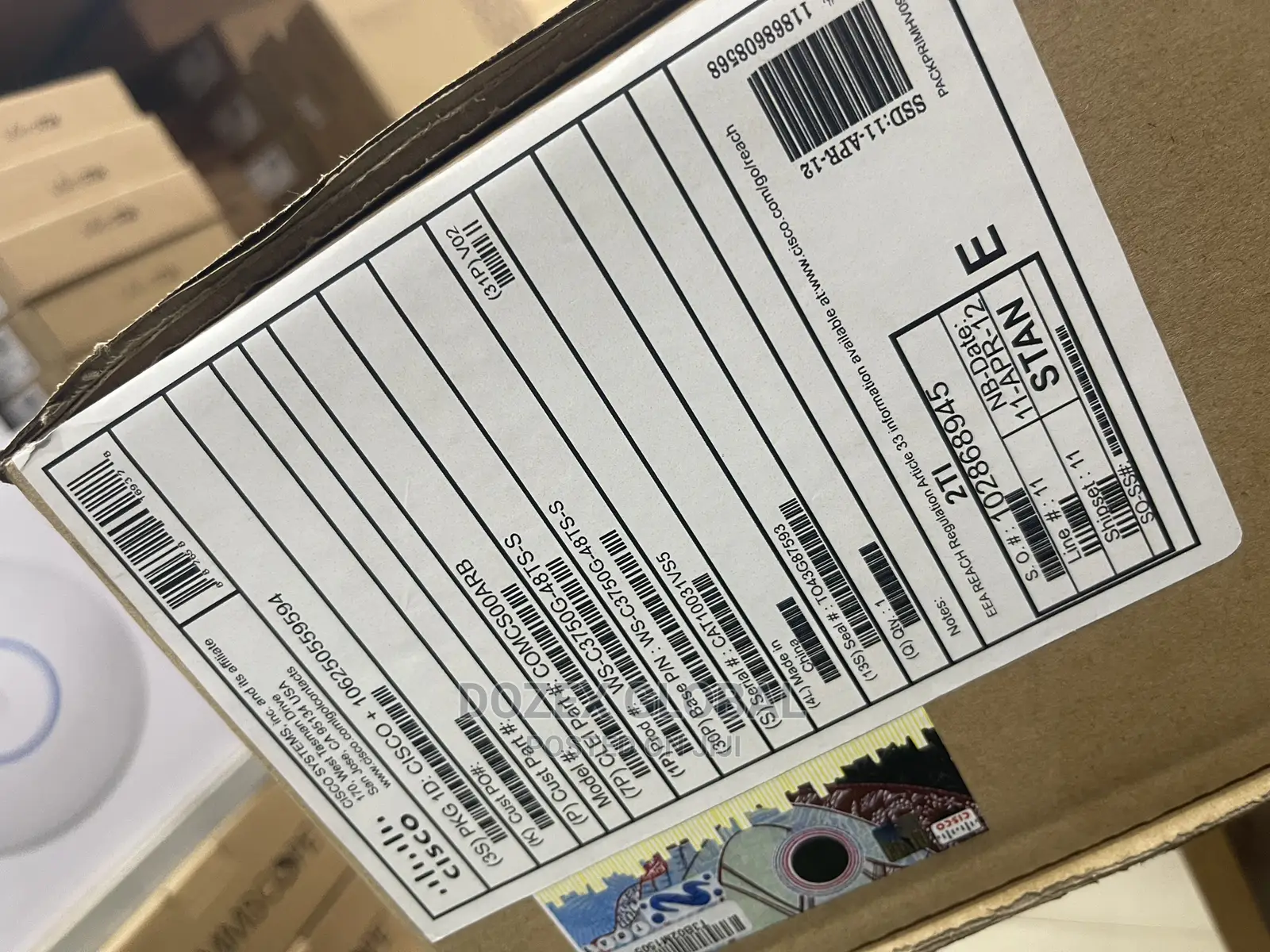 Cisco 3750g-48ts-S Gigabits Catalyst Switch