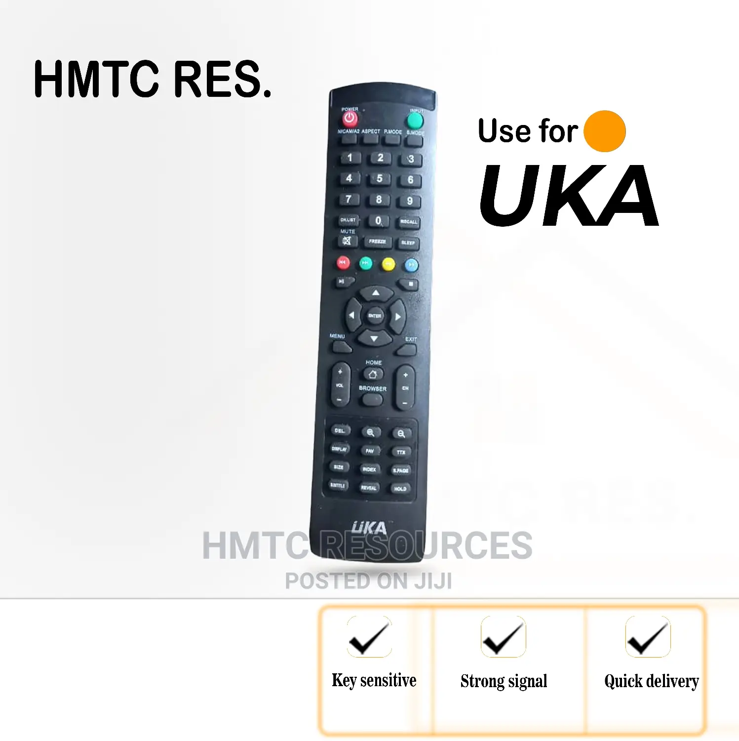 Uka 55" Smart/Andriod Television Remote Control