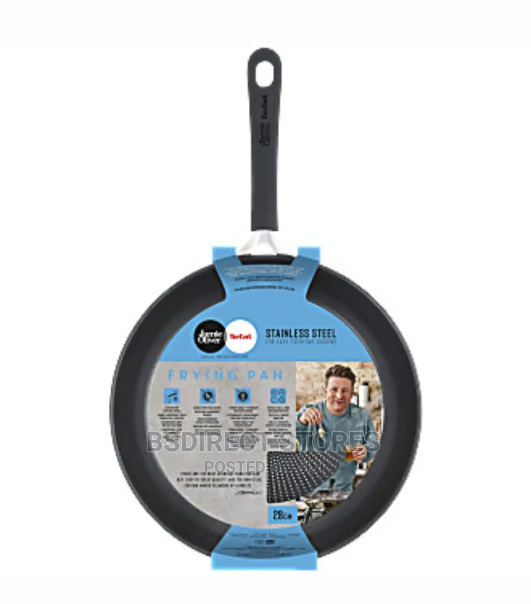 Tefal Jamie Oliver 28cm Quick Easy Induction Frying Pan