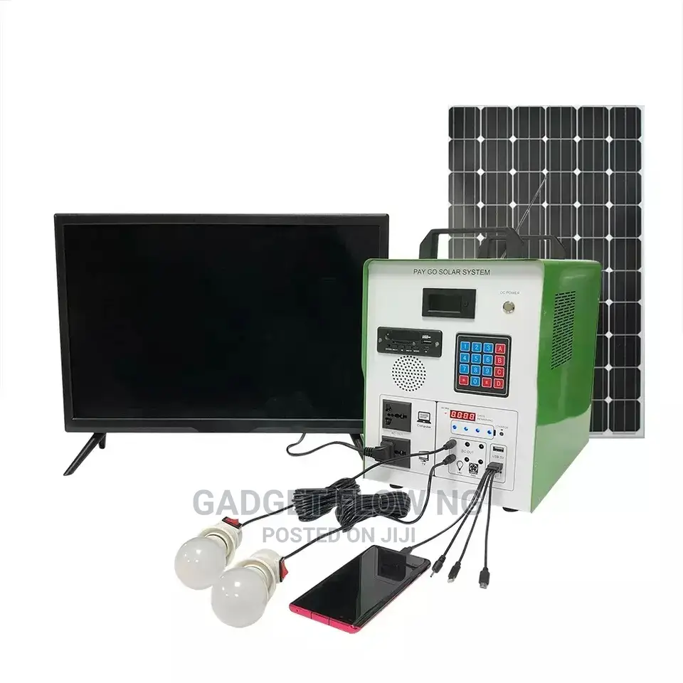300w Solar Generator for Homes Offices and Off Grid in Benin City ...