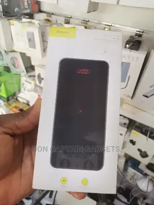 Baseus Wireless Power Bank 10000mah Full Screen