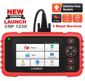 Car Diagnostic Tool Launch 123x for Engine, Abs, SRS