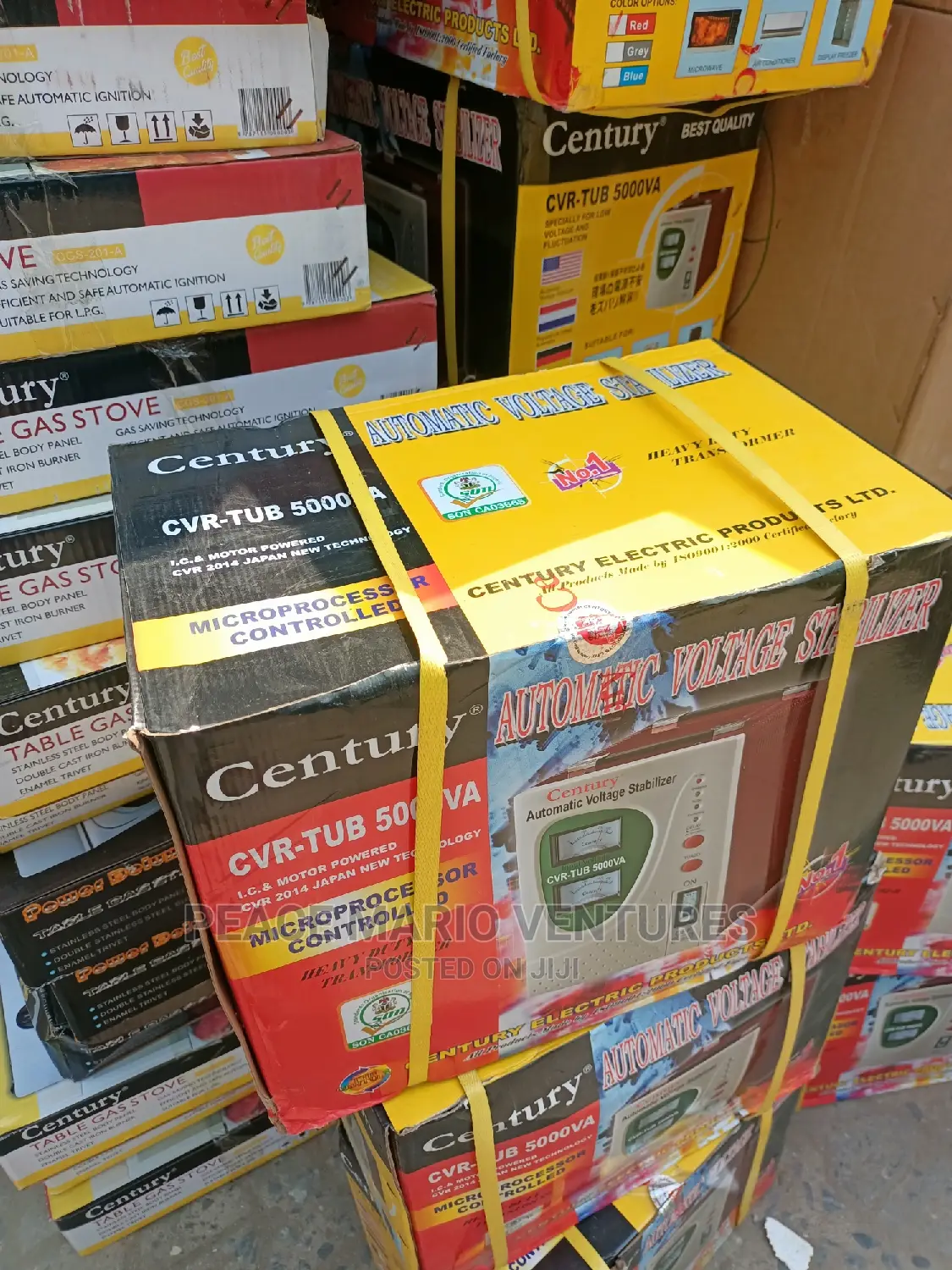 Quality Century 5000va Automatic Voltage Stabilizer With Wty