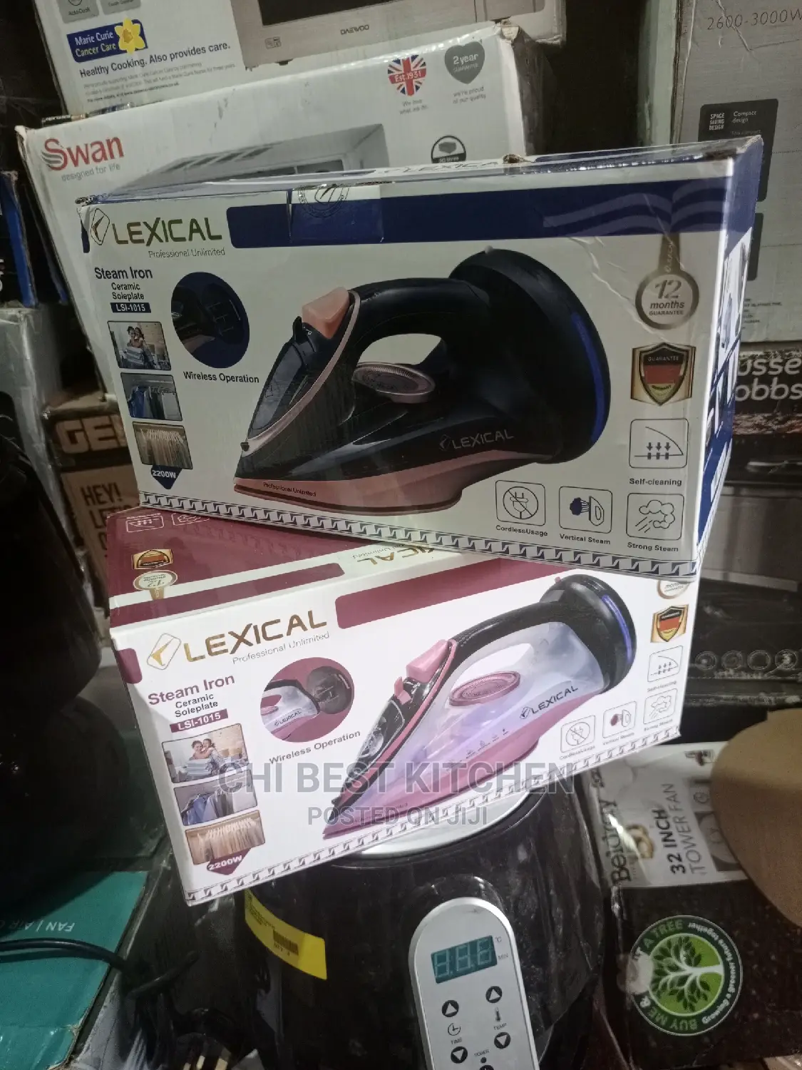 Lexical Cordless Iron
