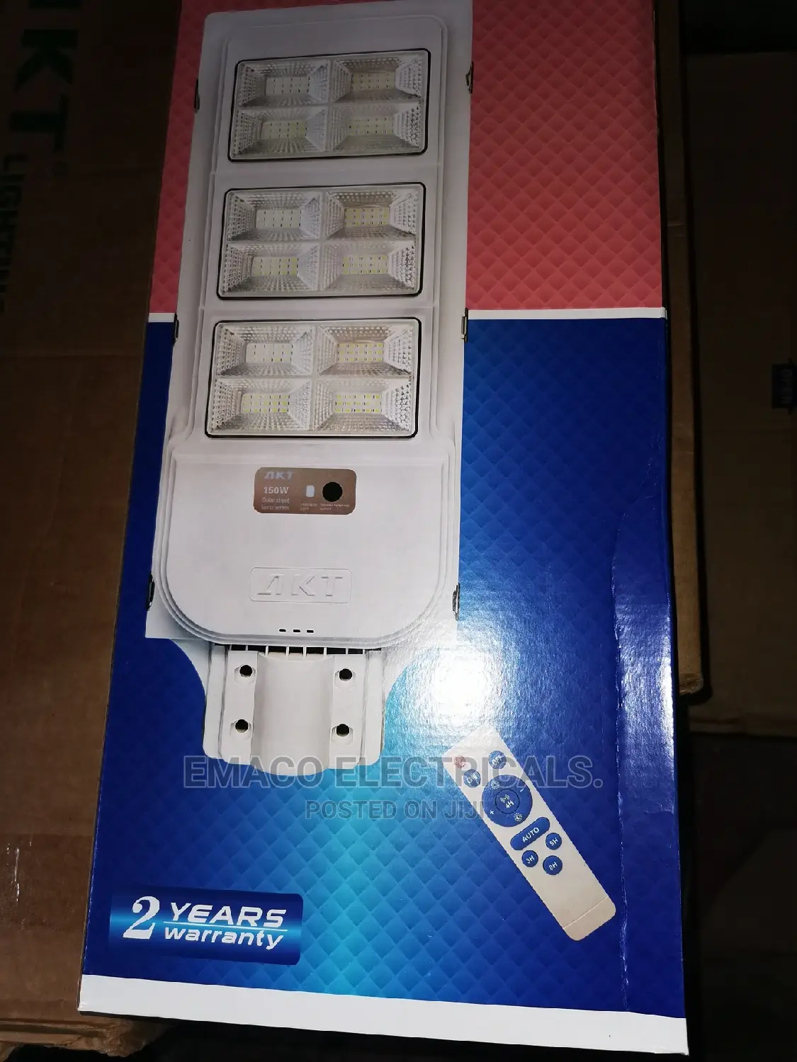 150W Solar AKT All in One Street Light