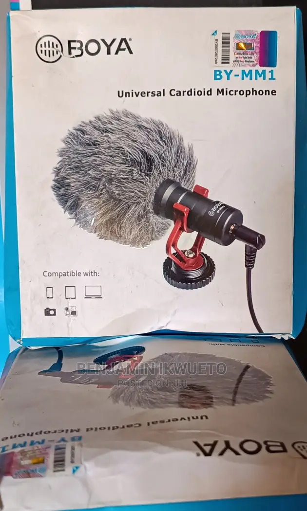 Boya Mic, Mm1 Universal Cardioid Microphone
