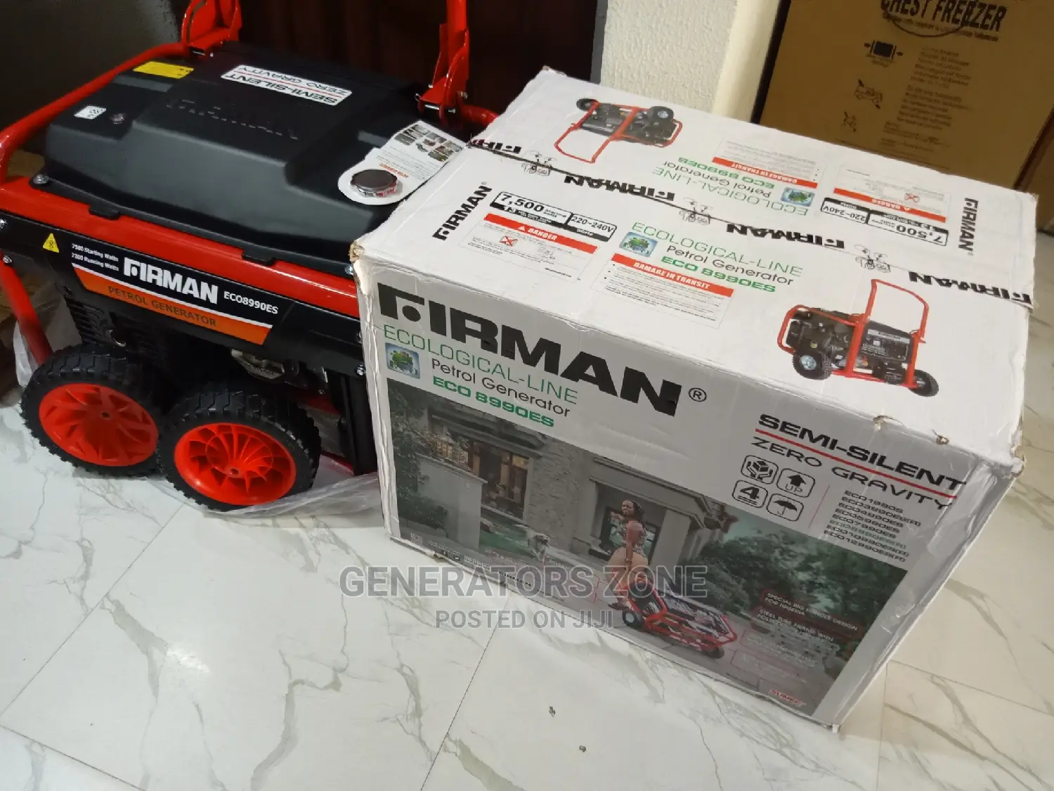 Eco8990es Firman 7.5kva Full Copper Automatic Generator