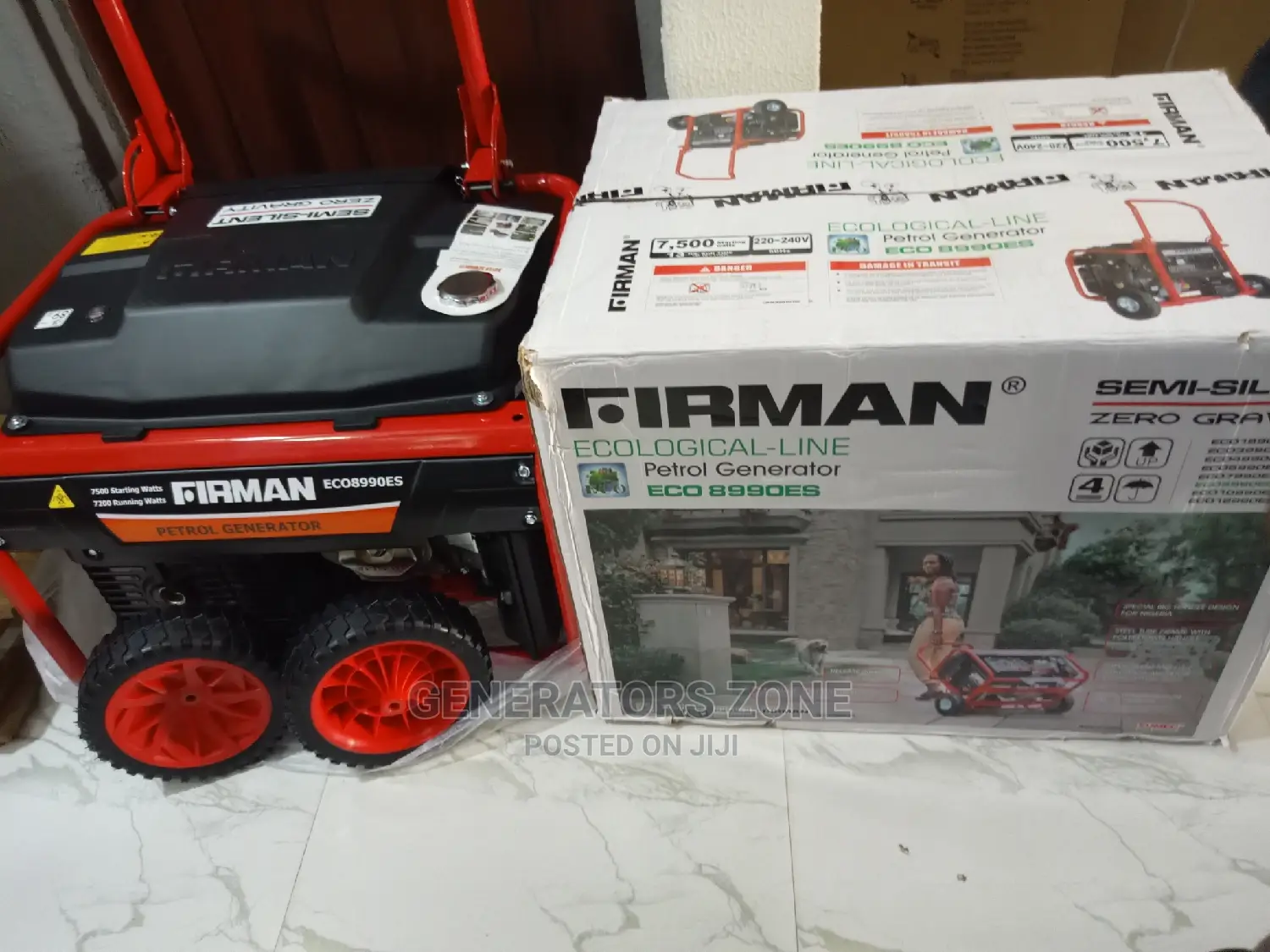 7.5kva Eco8990es Firman Generator Automatic