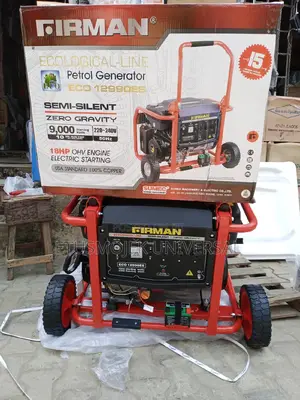 Firman Eco12990es (9kva) Key Starting Gasoline Generator.