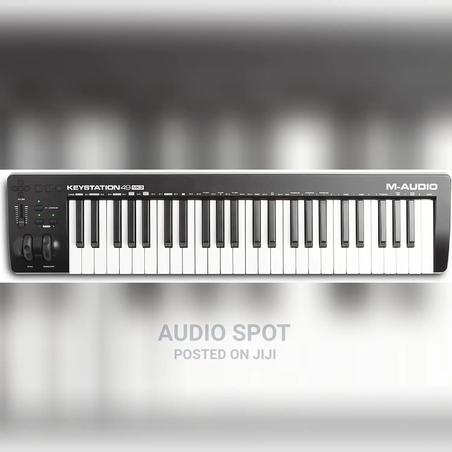 M Audio Keystation 49 -Synth Action 49 Keys Midi Control