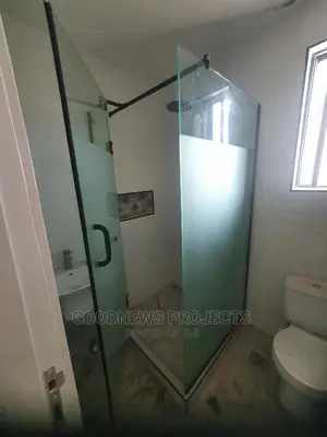 Bathroom Tempered Hinge Glass Cubicle