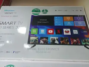 Brand New Hiscence 32 Smart Frameless With Netflix, Youtube