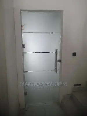 Designed Kitchen Glass Door