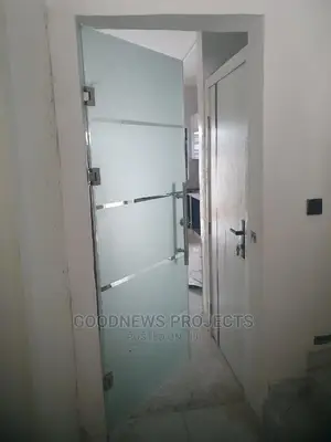 Designed Kitchen Glass Door
