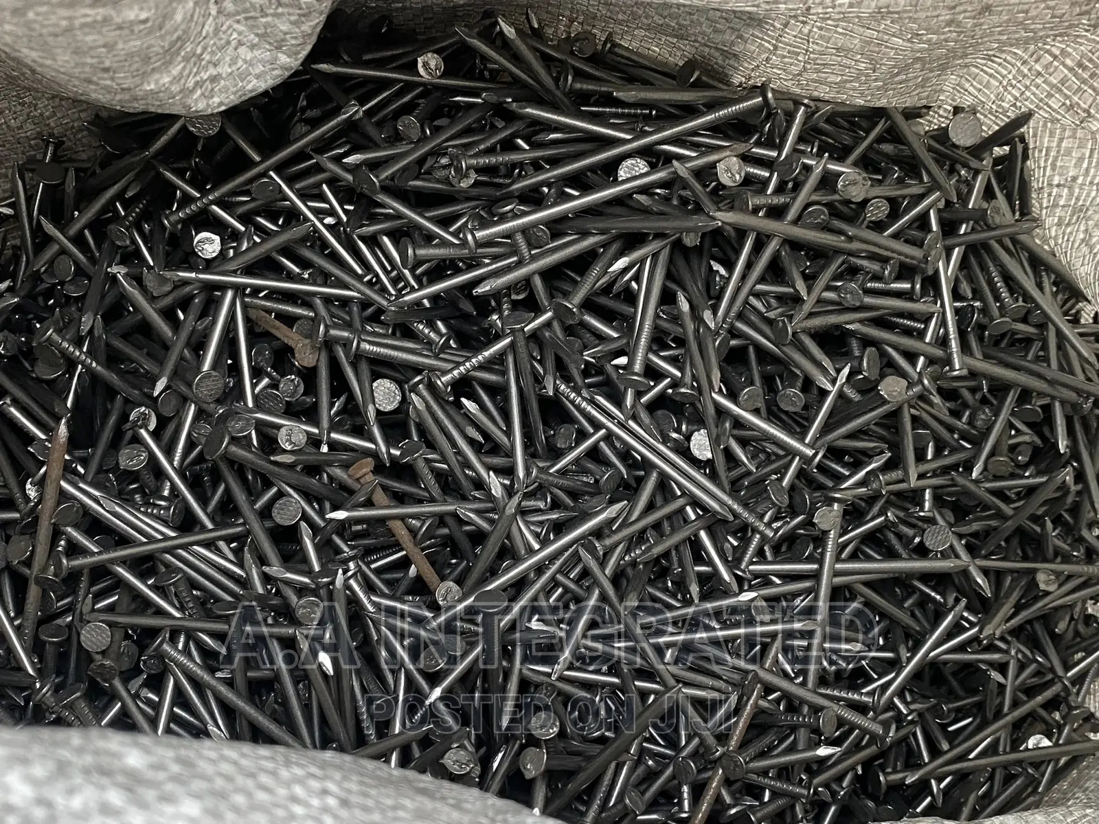Common Wire Nails All in Different Sizes