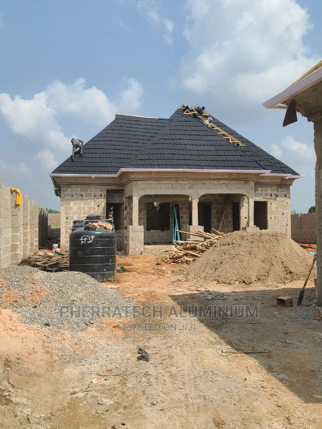 Rain Gutter and Bond Material