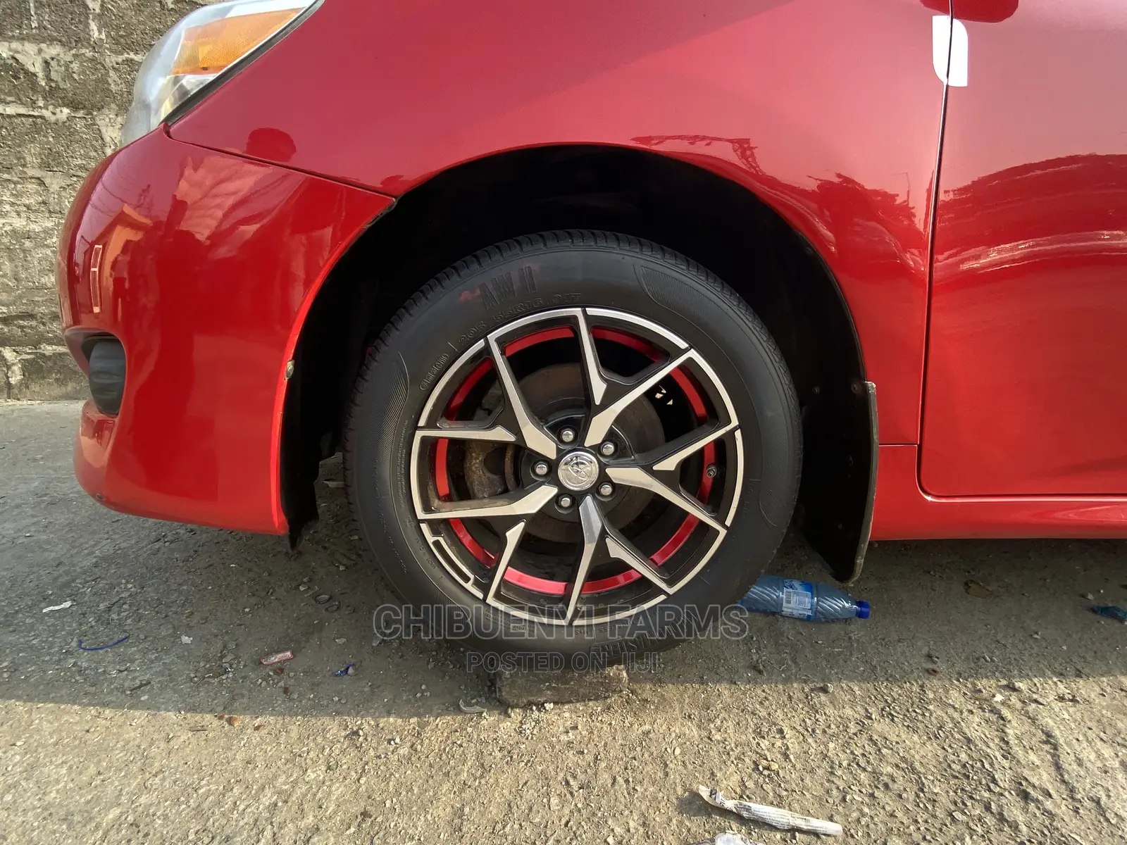 Toyota Matrix 2009 Red