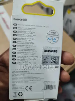 Baseus Ingenuity Series Mini OTG Adapter Usb 3.1 to Type C