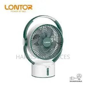 Lontor Rechargeable Table Typhoon Fan