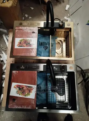 Kitchen Sink With Mixer Tap (Hand Made)