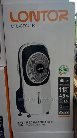 Lontor Rechargeable Mist Fan Air
