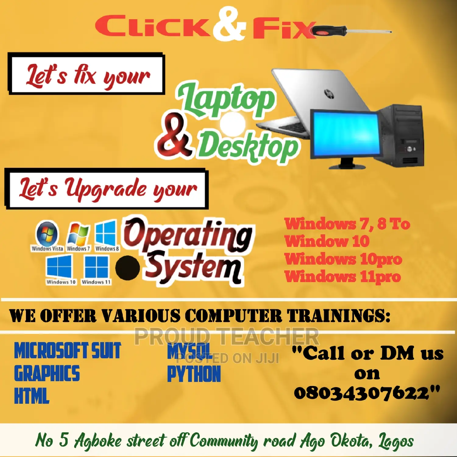 Computer Repairs and Installations