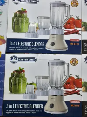 Master Chef Blender/Grinder With 2 Mills