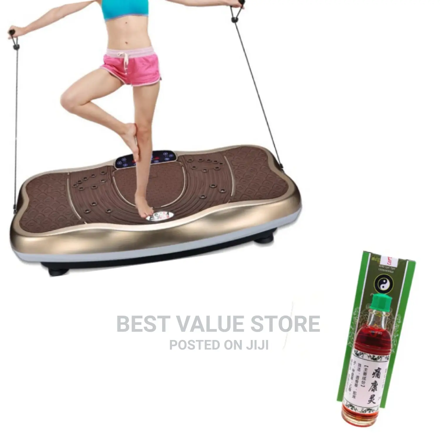 Big Size Platform Massager With Massage Oil