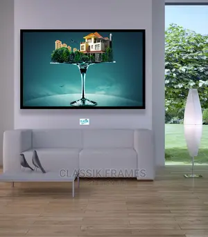 Hd Framed Real Estate Picture Painting Wall Arts
