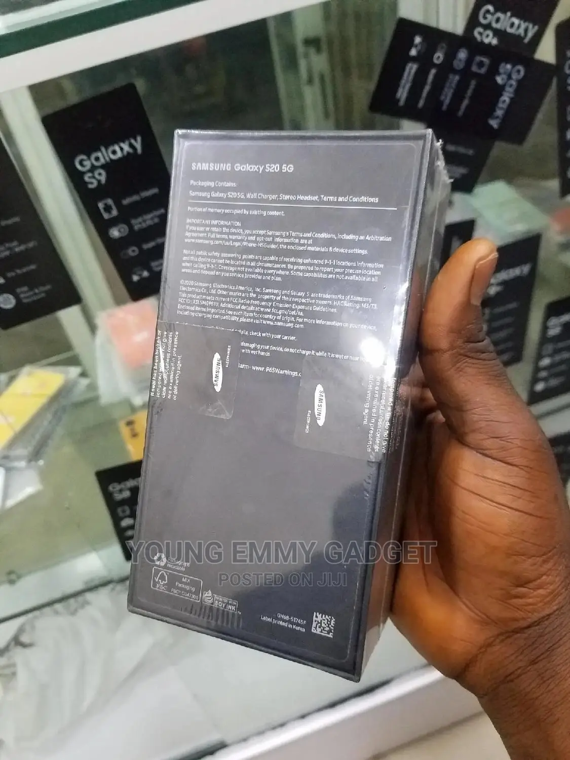 New Samsung Galaxy S20 128 GB Black