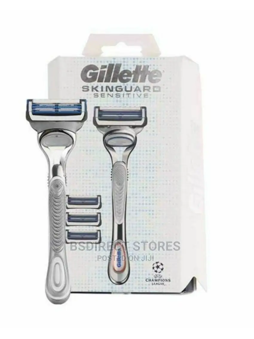 Gilette Gillette Skinguard Sensitive Razor Pack + 3 Blades