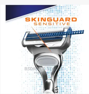 Gilette Gillette Skinguard Sensitive Razor Pack + 3 Blades