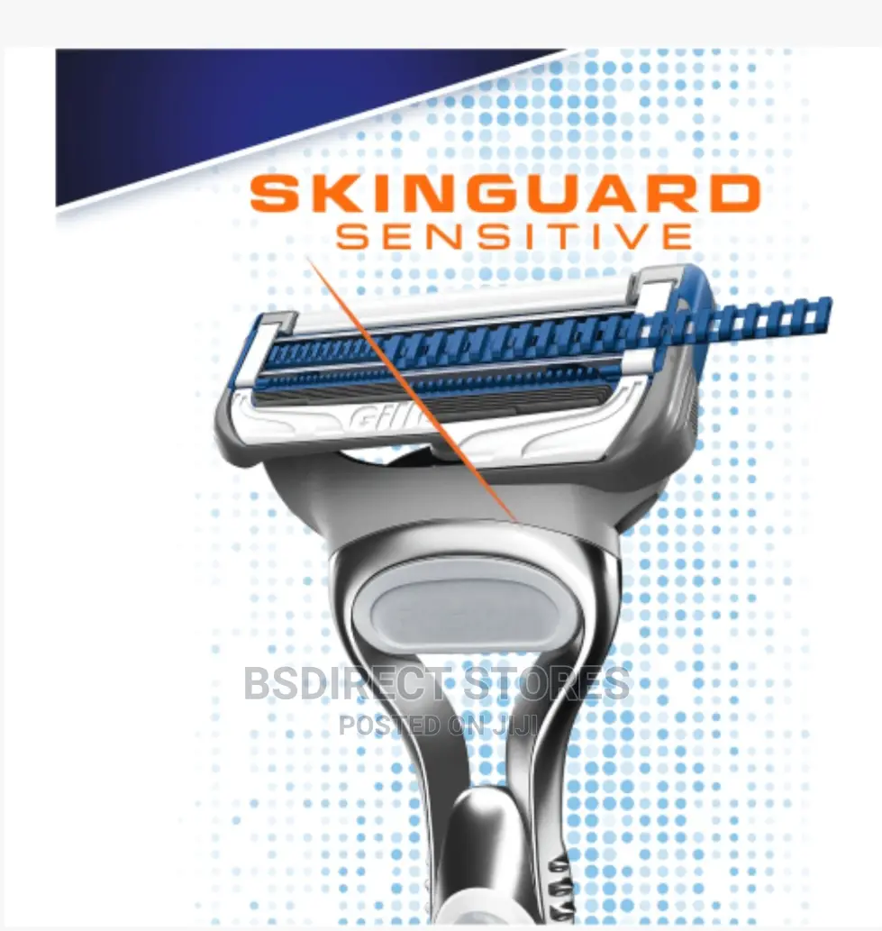 Gilette Gillette Skinguard Sensitive Razor Pack + 3 Blades