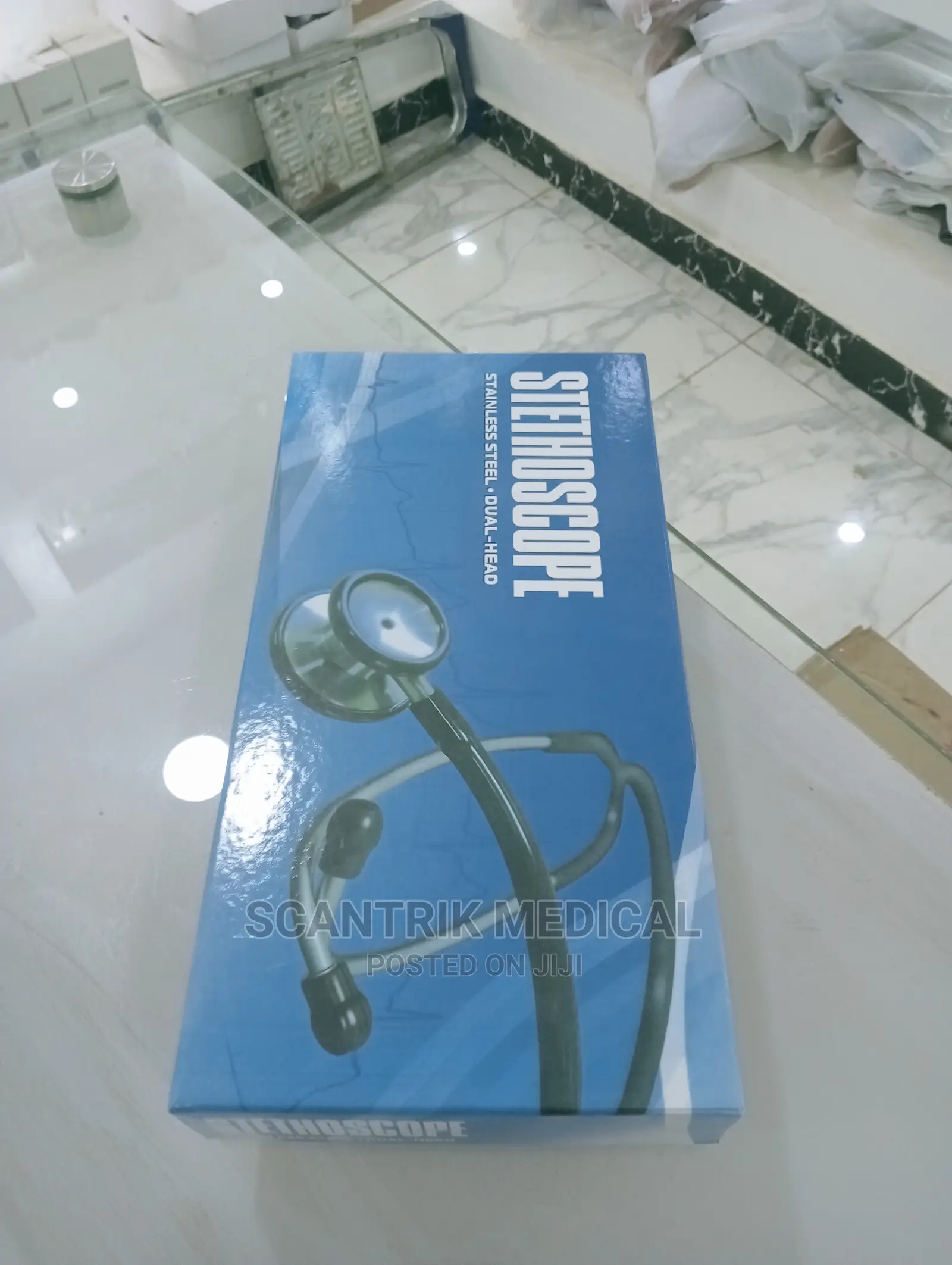 Dual-Head Training Stethoscope