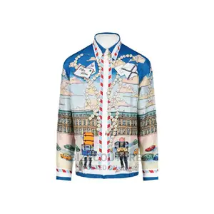 Original CASABLANCA Slik Shirts for Men Available in Store