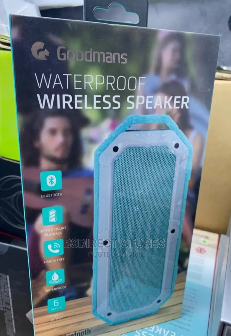 Goodmans Waterproof Wireless Bluetooth Waterproof Speaker