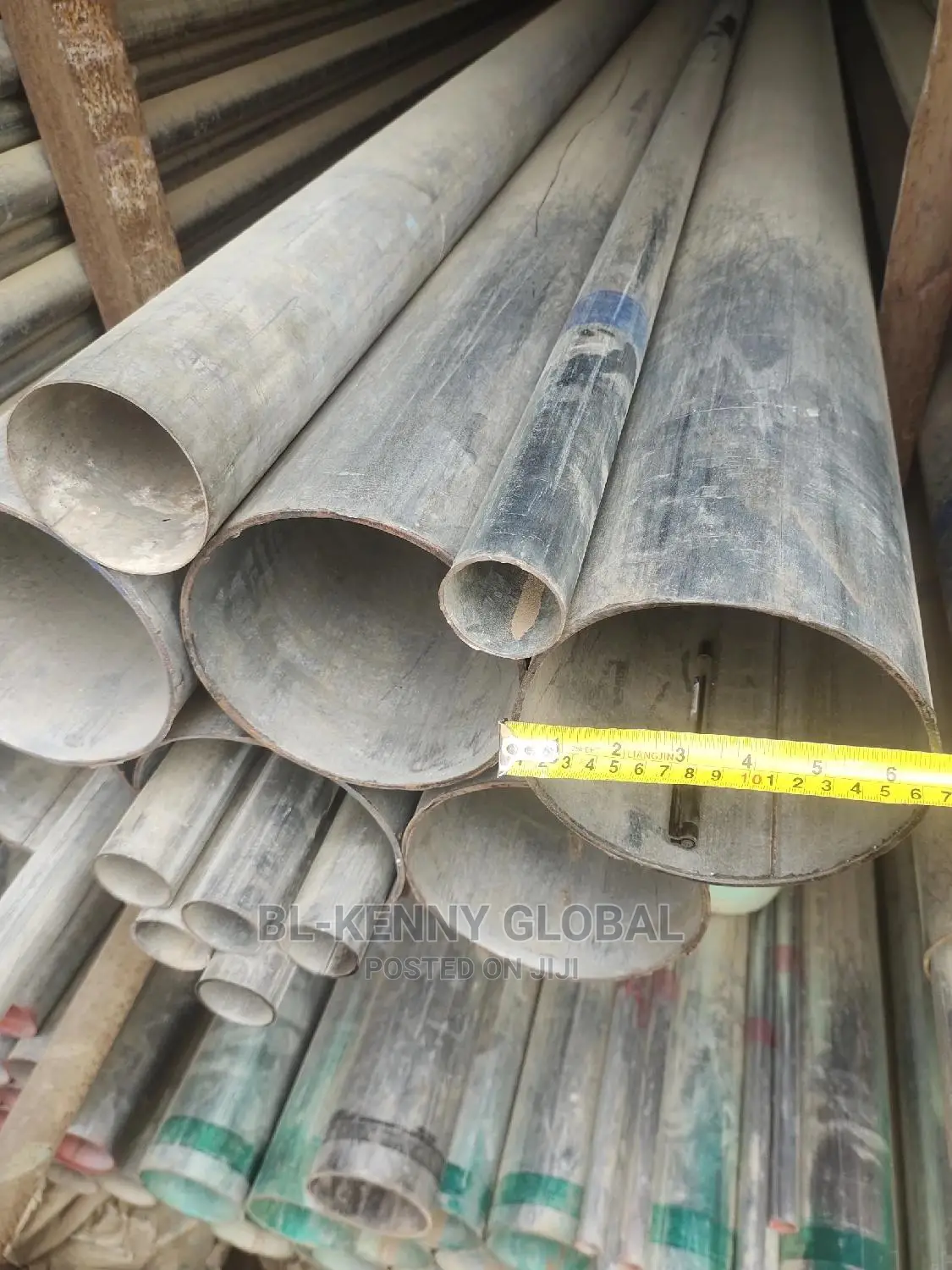 6" by 1.8mm Galvanized Pipe