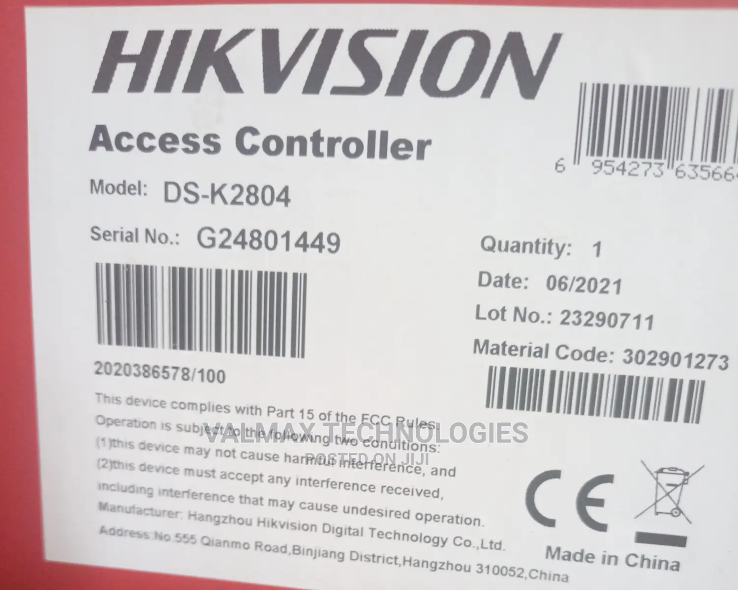 Hikvision Access Controler