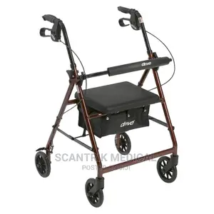 Wheels Walker and Rest Seat, for Elderly