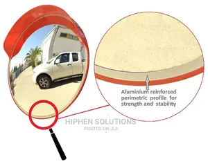 45cm Acrylic Convex Safety Mirror For Road Safety & Shop Security