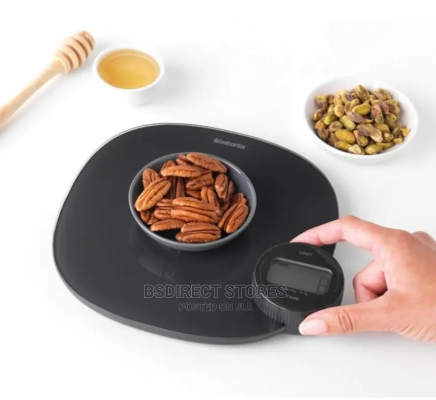 Brabantia Tasty+ Kitchen Digital Scales Plus, Dark Grey