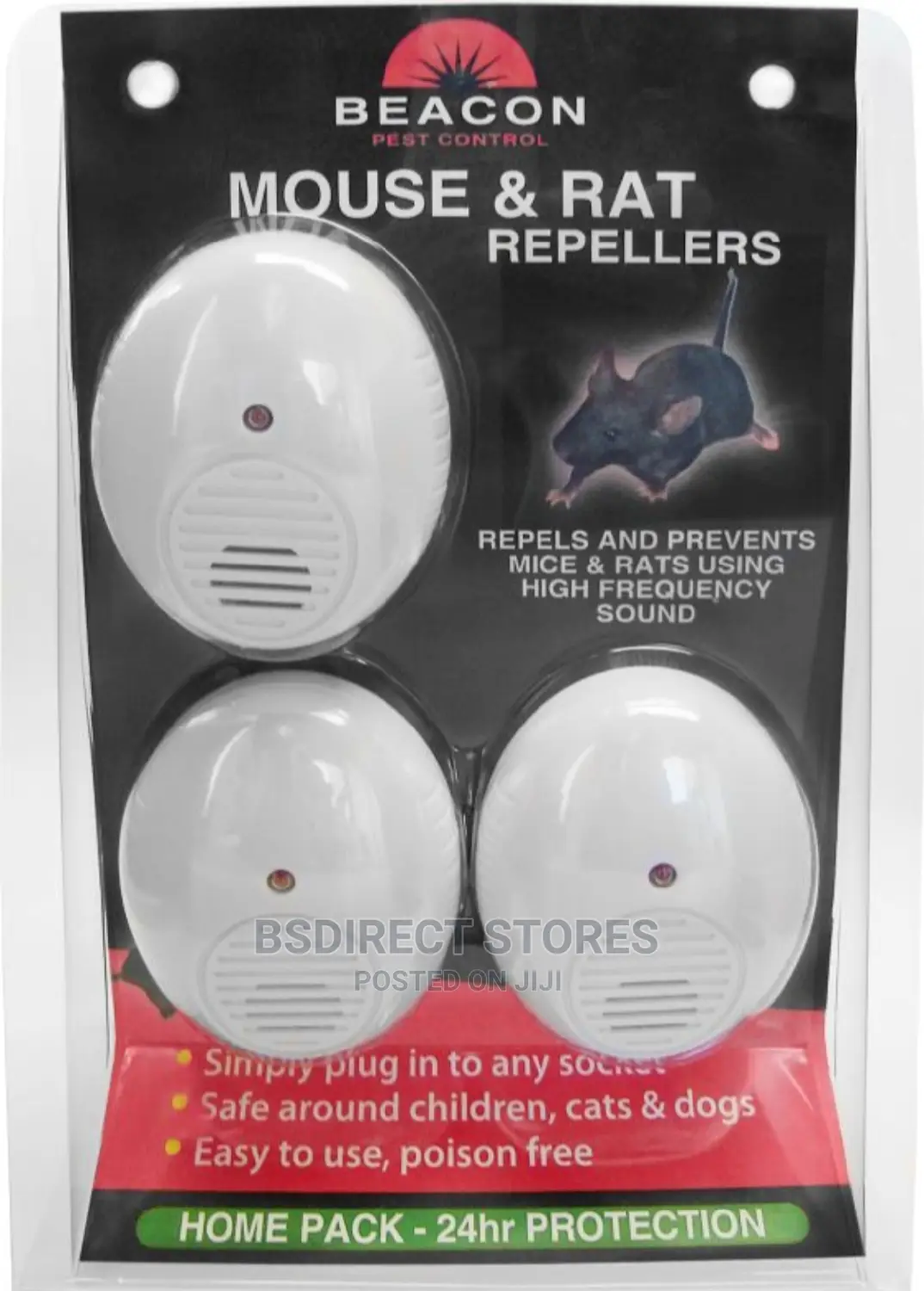 Beacon Sonic Mouse and Rat Repellers Repel and Prevent Mice