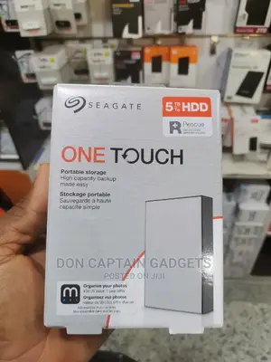 5tb Seagate One Touch Hdd Portable Storage