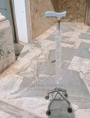 4- Leg Quadripod Walking Stick for Patients