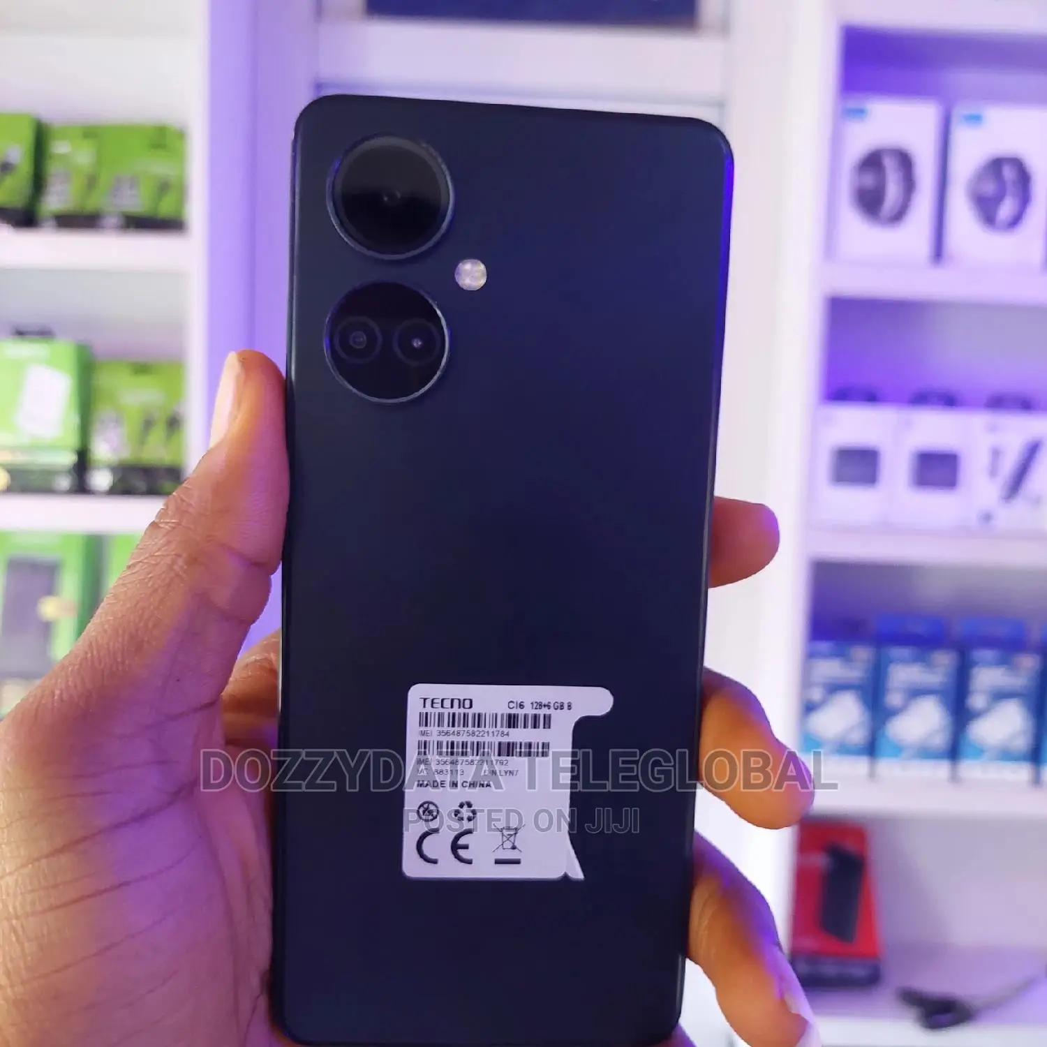New Tecno Camon 19 128 GB Black