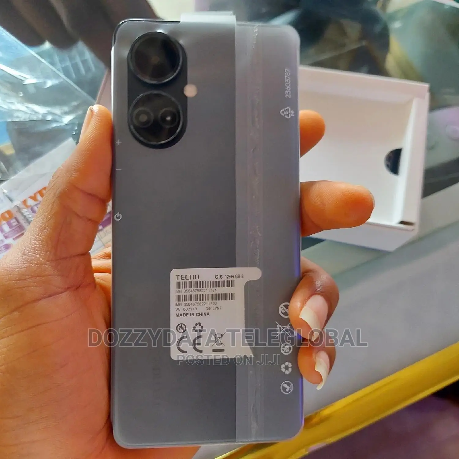New Tecno Camon 19 128 GB Black