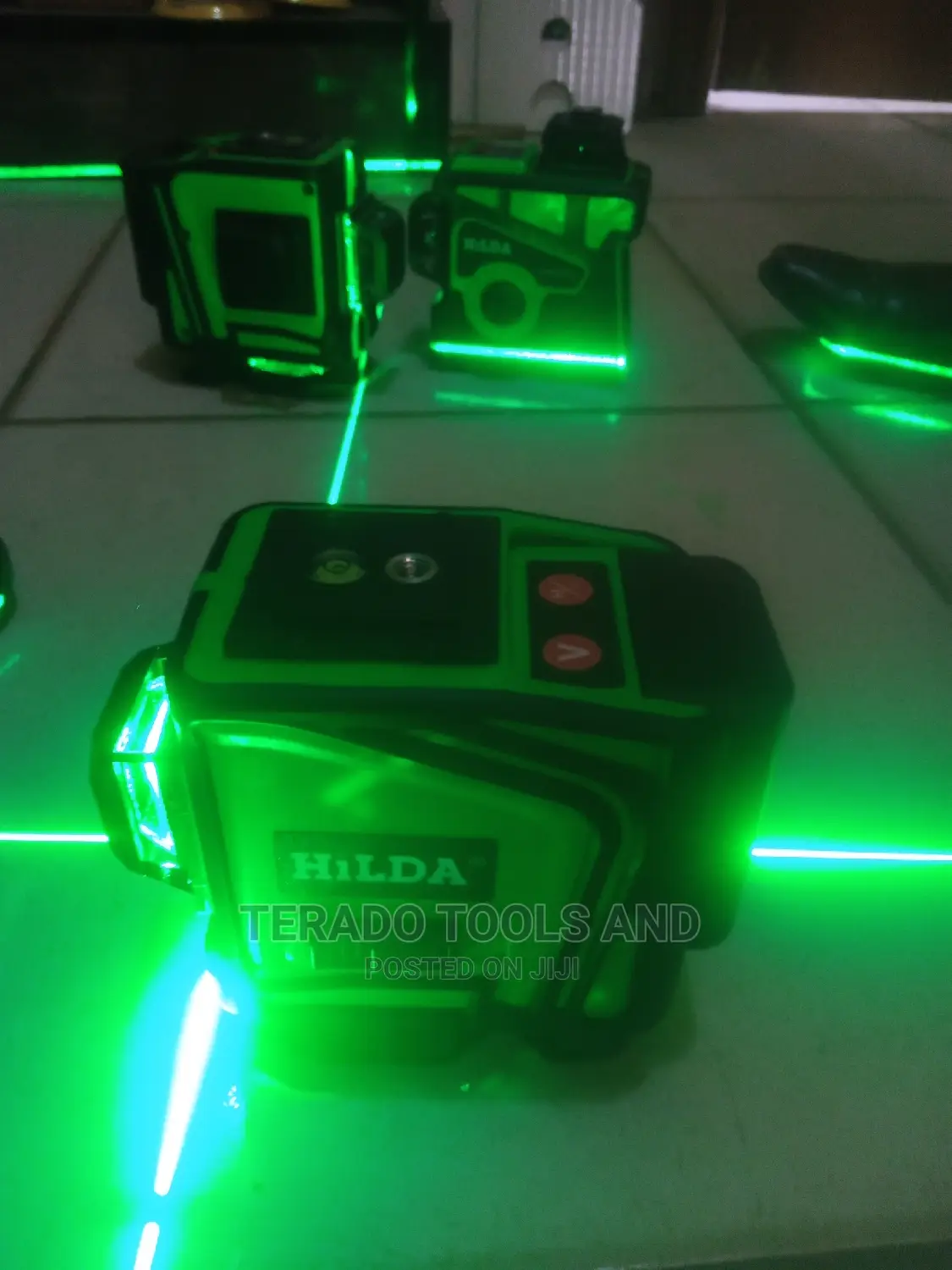 3D 12 Line Green Light Lazer